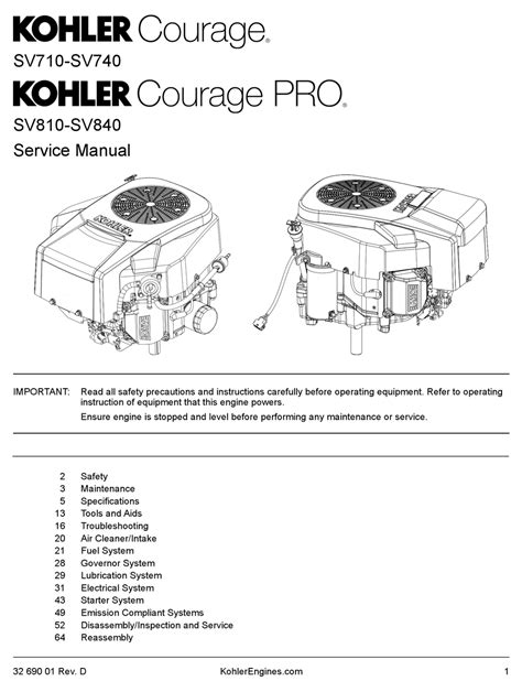 kohler courage 19 compression test|KOHLER COURAGE SERVICE MANUAL Pdf .